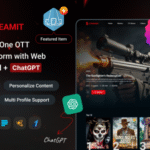 Streamit Laravel &amp;#8211; Movie, TV Show, Video Streaming Platform With Laravel with ChatGPT 1.6.2 [Nulled]